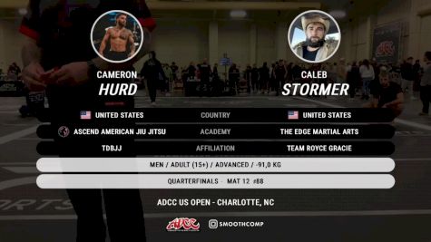 Cameron Hurd vs Caleb Stormer 2025 ADCC Charlotte Open