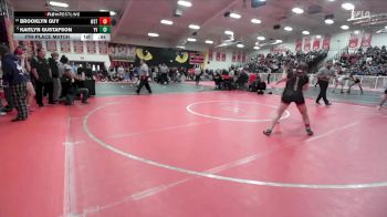 120 lbs 7th Place Match - Kaitlyn Gustafson, Yucca Valley vs Brooklyn Guy, Westminster