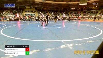 73 lbs Consi Of 16 #2 - Khylen Sanderson, WTC vs Chandler Oreskovich, The Best Wrestler