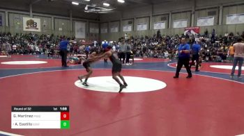 113 lbs Round Of 32 - Gabriel Martinez, Paso Robles vs Anthony Castillo, Central