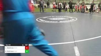 175 lbs Rr Rnd 1 - Luke Waldman, Red Roots Wrestling Club vs Brandon Robinson, Prophecy