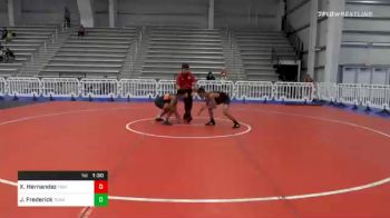 113 lbs Final - Xzharion Hernandez, Fight Barn Wrestling Club vs Jeff Frederick, Team Nauman Beach Boys