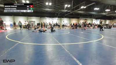 106 lbs Rr Rnd 4 - Mason Fowler, Ada Youth Wrestling vs Hunter Daniel, All American Wrestling