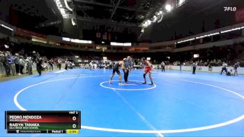 138 lbs Semifinal - Pedro Mendoza, Walden Grove vs Raidyn Tanaka, Gila Ridge High School