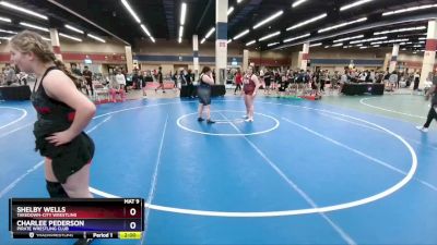235 lbs Round 2 - Shelby Wells, Takedown-City Wrestling vs Charlee Pederson, Pirate Wrestling Club