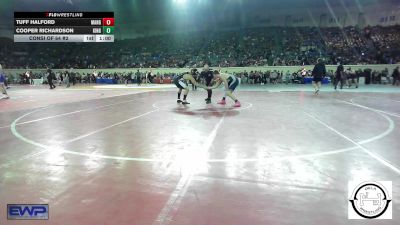 160 lbs Consi Of 64 #2 - Tuff Halford, Mangum Wrestling vs Cooper Richardson, Kingfisher YellowJackets