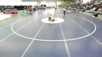 157 lbs Semifinal - Akio Sanders, Ithaca vs Dominick Lapier, Castleton
