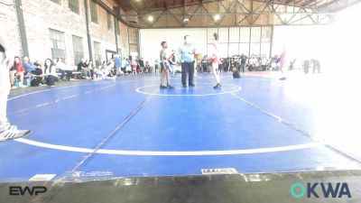 80-84 lbs Rr Rnd 2 - Macie McNeil, Fort Gibson Youth Wrestling vs Rodgerick Nibblett, Broken Arrow Wrestling Club