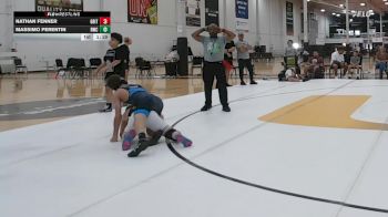 115 lbs Final - Nathan Fenner, Grit Mat Club - MS vs Massimo Perentin, Ruthless - MS