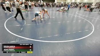 126 lbs Cons. Round 5 - Devan Garcia, Michigan Premier WC vs Noah Knight, Chickasha Wrestling