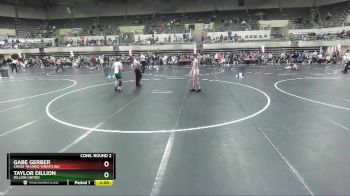 119 lbs Cons. Round 2 - Gabe Gerber, Crass Trained Wrestling vs Taylor Dillion, Dillion United