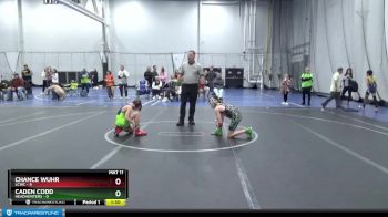 80 lbs Round 1 (6 Team) - Caden Codd, Headhunters vs Chance Wuhr, LCWC