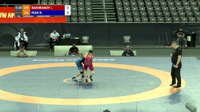 63 kg Qualification - Rhett Peak, USA vs Islomjon Bakhramov, UZB