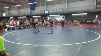 80 lbs Round 2 (8 Team) - Kosta Hatzigeorgiou, Fight Club vs Bently Ray, Full Throttle Wrestling