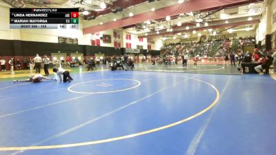 105 lbs Cons. Round 6 - Linda Hernandez, Adelanto vs Mariah Mayorga, Eisenhower