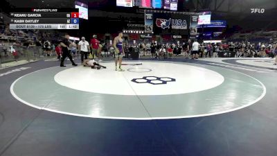 175 lbs Cons. Rd Of 16 - Keanu Garcia, CA vs Kash Dayley, AZ