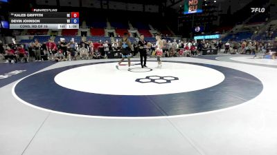157 lbs Cons. Rd Of 16 - Kaleb Griffith, NE vs Devin Johnson, WI