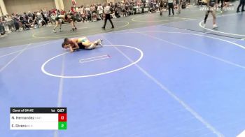 113 lbs Consi Of 64 #2 - Nico Hernandez, East Valley Wrestling vs Eric Rivera, KC Elite