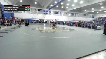 120 lbs Champ. Round 1 - Aaliyah Maestas, Pacifica/Oxnard vs Mackenzie Quevedo, Warren