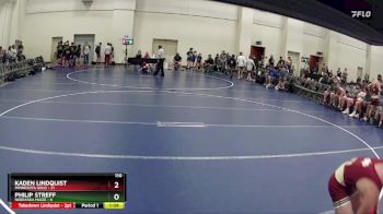 110 lbs Round 4 (6 Team) - Kaden Lindquist, Minnesota Gold vs Philip Streff, Nebraska Maize