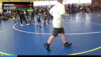 35 lbs Round 3 - Blake Worden, Gold Rush Wrestling vs Joseph Boss, Gold Rush Wrestling