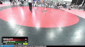 71 lbs Cons. Round 4 - Steven Delarosa, Montana vs Waylen Jones, Priest River WC