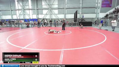 67 lbs Cons. Round 4 - Nash Lyden, Lakeland WC vs Andrew Barajas, Scrap Yard Garage Wrestling