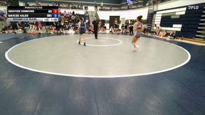 100 lbs Round 4 (6 Team) - Nevi Brady, Utah Gold vs Caroline Pastrana, Sanderson Wrestling Academy 1