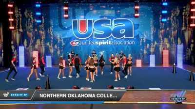 Northern Oklahoma College (Tonkawa, OK) [2019 Small Co-Ed Show Cheer 2-Year College Day 1] 2019 USA Collegiate Championships