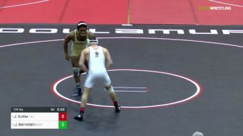 174 lbs Final - Jordan Kutler, Lehigh vs Jadaen Bernstein, Navy
