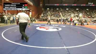 2A-165 lbs Semifinal - Brady Garoutte, Moorcroft vs Samuel Skelton, Thermopolis