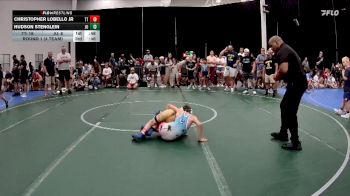 72 lbs Round 1 (4 Team) - Christopher LoBello Jr, Triumph Trained vs Hudson Stenglein, Journeymen Uprising