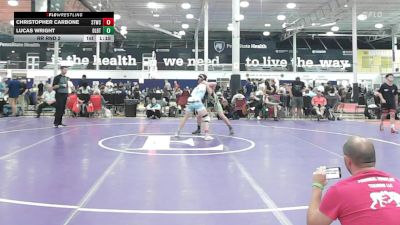 140 lbs Rr Rnd 2 - Christopher Carbone, Shore Thing WC - MS vs Lucas Wright, Dueling Bandits - MS