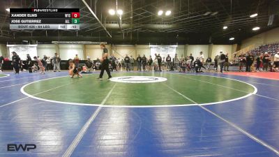 64 lbs Consi Of 4 - Xander Elms, Wtc vs Jose Gutierrez, All American Wrestling