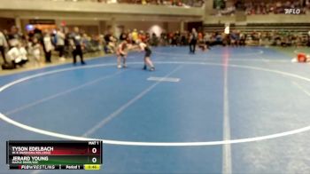 95 lbs Cons. Round 1 - Tyson Edelbach, W-K (Wabasha/Kellogg) vs Jerard Young, Maple River/USC