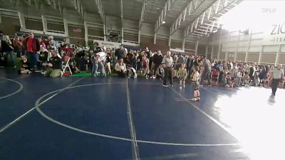 49 lbs 5th Place Match - Tuck Higley, JWC vs Cutler Hone, Iron County Wrestling Academy