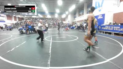 215 lbs Champ. Round 2 - Daniel Caso, Damien vs Kaden Cryer, Moreno Valley