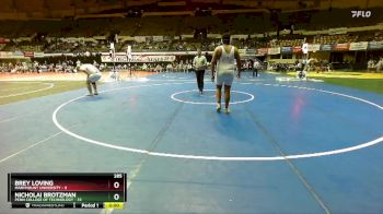 285 lbs Placement (16 Team) - Brey Loving, Marymount University vs Nicholai Brotzman, Penn College Of Technology