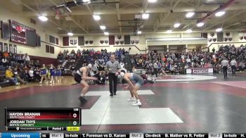 138 lbs Cons. Round 2 - Haydin Branan, South Tama County vs Jordan Thys, Benton Community