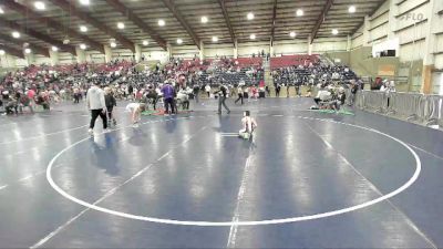 75 lbs Cons. Round 3 - Cade Myers, Green River Grapplers vs Hoyt Atchley, Upper Valley Aces Wresstling