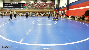 112 lbs Consi Of 8 #2 - Samuel Wilde, Jenks vs Henry Sanders, Bixby JH Boys