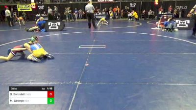 70 lbs Consy 2 - Owen Swindell, Chestnut Ridge vs Marcus George, Hickory