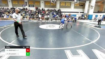 152 lbs Round Of 32 - Kevin Robinson, Brookfield vs Hunter Krystock, Plainville