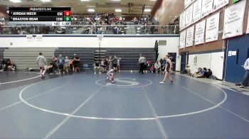 95 lbs 3rd Place Match - Braxton Bean, East Idaho Elite Wrestling Club vs Jordan Ineck, Idaho Gold Wrestling Club