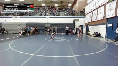 95 lbs 3rd Place Match - Braxton Bean, East Idaho Elite Wrestling Club vs Jordan Ineck, Idaho Gold Wrestling Club