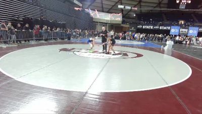 87 lbs Cons. Round 4 - Garet Craft, EKU Wrestling vs Willis Tomeo, Inland Northwest Wrestling Training Center