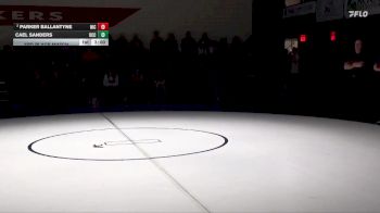 141 lbs 3rd Place Match - Cael Sanders, Umpqua Community College vs Parker Ballantyne, North Idaho College