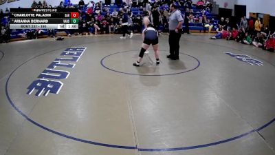 190 lbs Cons. Semi - Arianna Bernard, Valley Hs vs Charlotte Paladin, Shaler Area Hs