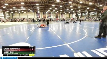 96 lbs Rd# 1 9:00am Friday - Jacob Dominguez, Aggression Legionaries vs Avery Rios, Lions Wrestling Academy