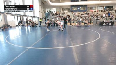165 lbs 5th Place Match - Reed Bodie, Club Simpson vs Cash Mcfate, Gold Rush Wrestling